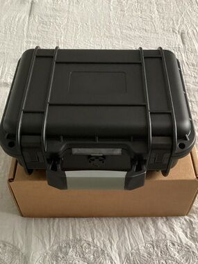 Heavy-Duty Black Protective Storage Case